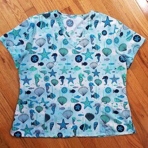 GT Performance scrub top 2X